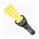 Flashlight Yellow Lamp Lamp 아이콘