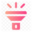 Flashlight On Light Flash Icon