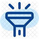 Flashlight On Light Flash Icon
