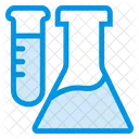 Flask Beaker Science Research Icon