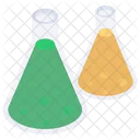 Flask Lab Apparatus Chemical Flask Icon