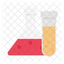 Flask Lab Testtube Icon