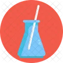 Flask Laboratory Research Icon