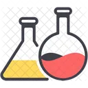 Flask Test Tube Lab Icon