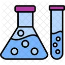 Flask Chemical Conical Flask Icon