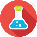 Flask Conical Laboratory Icon