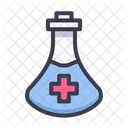 Flask medicine bottle  Icon