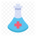 Flask medicine bottle  Icon