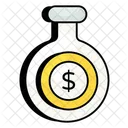 Flask Money Money Finance Icon