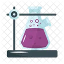 Flask Stand Flask Erlenmeyer Flask Icon