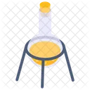 Flask Stand Chemical Flask Lab Experiment Icon