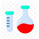 Flask Tube Research Experiment Icon