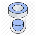 Flask Tube Lab Research Icon