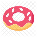 Dough Donut Dessert Icon