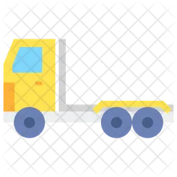 Flat Bed Truck  Icon