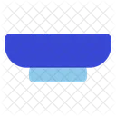 Flat Bowl Icon