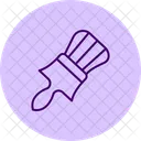 Flat Brush Flatbrush Brush Icon