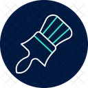 Flat Brush Flatbrush Brush Icon