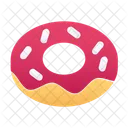 Dough Donut Dessert Icon