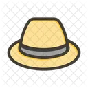 Flat Hat Cold Hat Icon