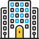 Flat House Premises Icon