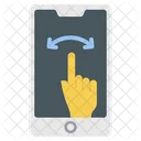 Interactive Touch Screen User Interface Icon