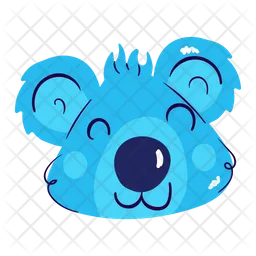 Flat     koala  Icon