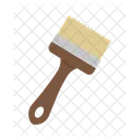 Flat paint brush for walls Icon