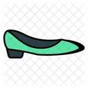 Flat Boot Flat Shoe Footwear Icon