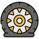 Flat Tire Icon