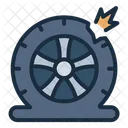 Flat Tire  Icon
