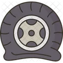 Flat Tire  Icon