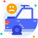 Flat Tire Puncture Wheel Icon