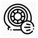 Tire Air Vent Icon
