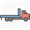 Flatbed Truck Delivery Icon