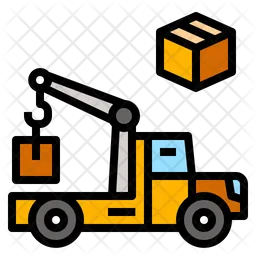 Flatbed Truck  Icon