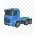 Flatbed Truck Transport Truck Icon