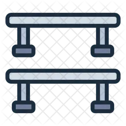 Flatrail-Hindernis  Symbol