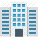 Flats Skyscraper Office Block Icon