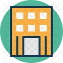 Flats Building Hotel Icon