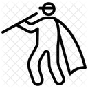 Icono De Linea De Piper Icono