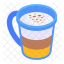 Dairy Flavored Milk Glass Icon