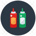 Flavour Sauces Tomato Sauce Ketchup Icon