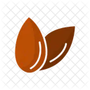 Flaxseed Seed Brown Icon