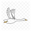 Flaying swan  Icon