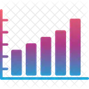 Flecha Barra Grafico Icon