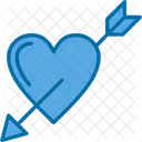 Flecha Dia Corazon Icon