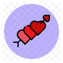 Flecha del corazon  Icono