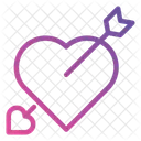 Corazon Amor Flecha Icon