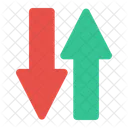 Flecha de datos  Icono